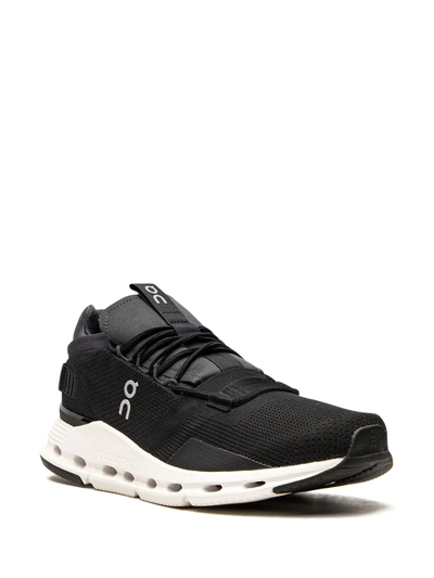 Shop On Running Cloudnova "black/phantom White" Sneakers