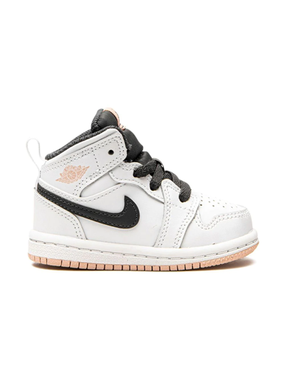 Jordan 1 Mid Sneakers In White