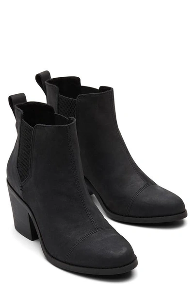 Shop Toms Everly Chelsea Boot In Black