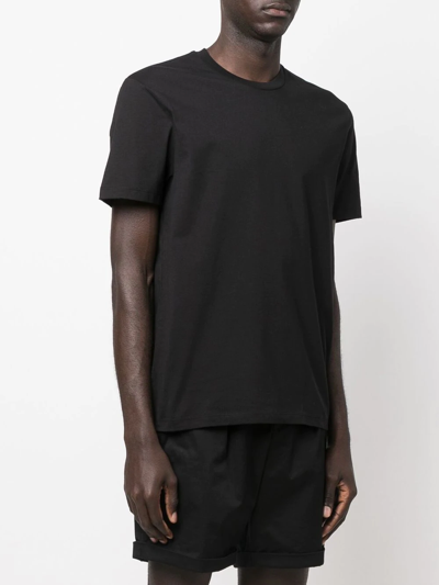 Shop Neil Barrett Two-pack Crew-neck T-shirts In Black