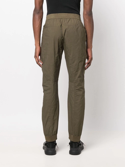 Shop Ten C Tapered-leg Trousers In Green