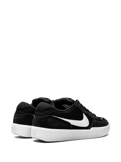 Shop Nike Sb Force 58 Low-top Sneakers In Black