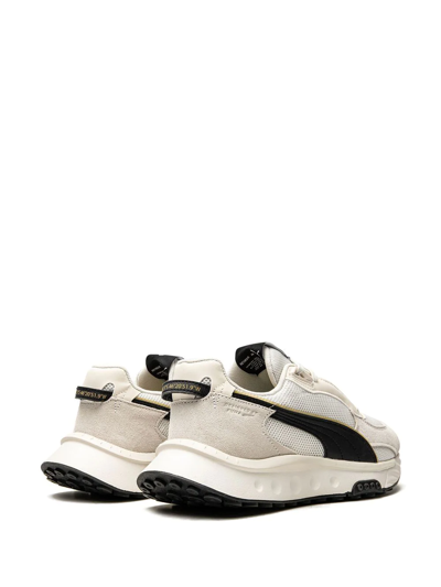 Puma Wild Rider G Njr Low-top Sneakers In Grey