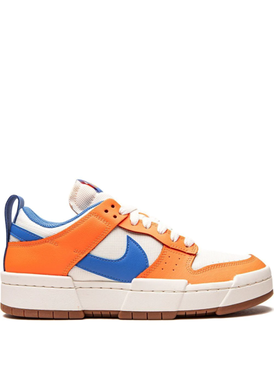 Shop Nike Dunk Low Disrupt "supa" Sneakers In Orange