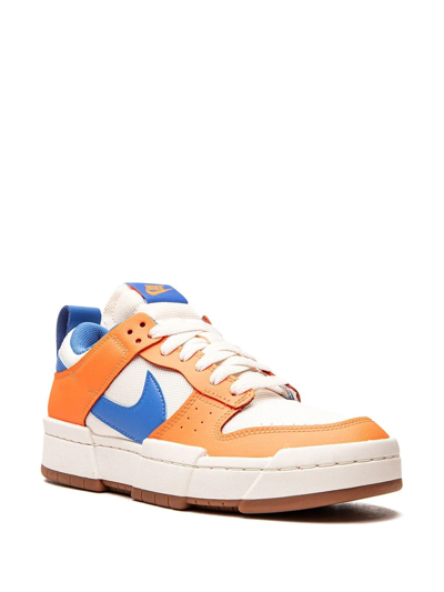 Shop Nike Dunk Low Disrupt "supa" Sneakers In Orange