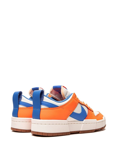 Shop Nike Dunk Low Disrupt "supa" Sneakers In Orange