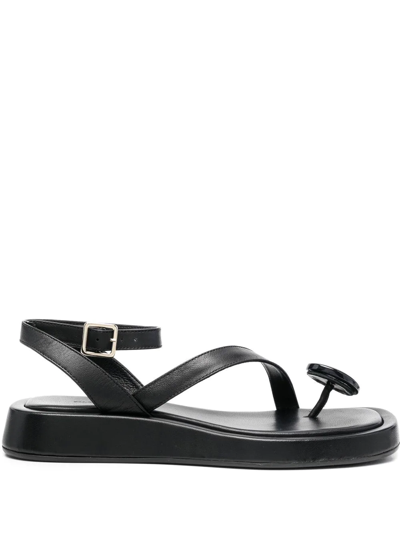 Shop Gia Borghini Rosie 18 Sandals In Black