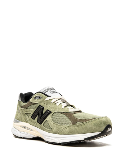 New Balance 990 V3 Low-top Sneakers In Green