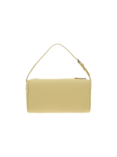 The Row '90s Leather Top Handle Bag In Dijon Pld
