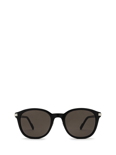 Shop Cartier Ct0302s Black Sunglasses