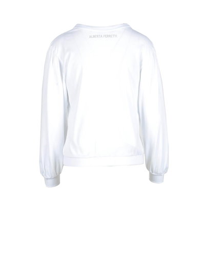 Shop Alberta Ferretti Womens White T-shirt