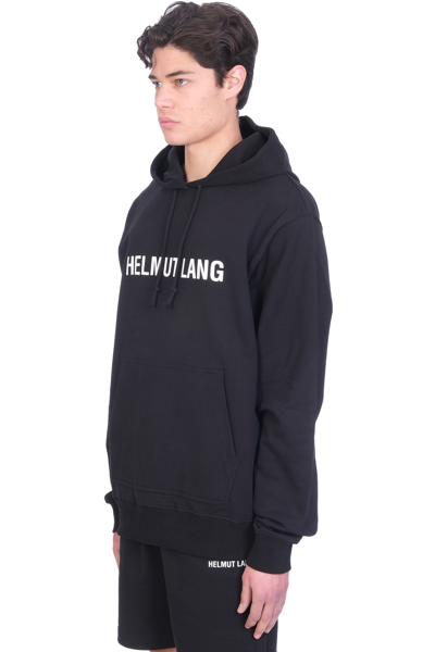 Shop Helmut Lang Sweatshirt In Black Cotton