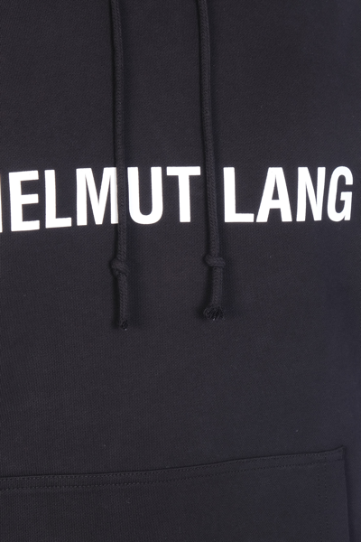 Shop Helmut Lang Sweatshirt In Black Cotton