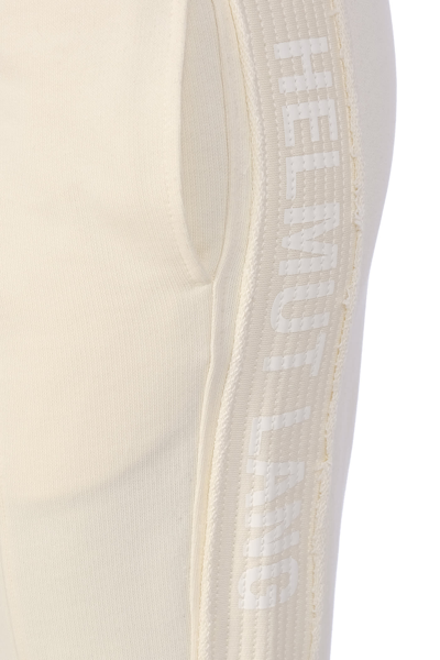 Helmut Lang Drawstring Track Pants In Beige