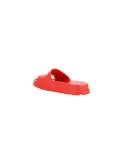 Shop Prada Sandal In Rosso