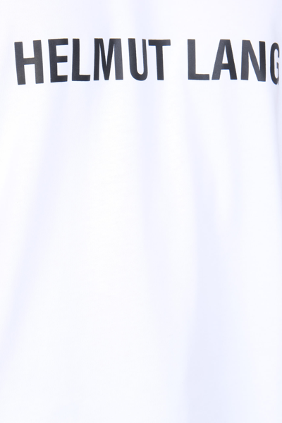 Shop Helmut Lang T-shirt In White Cotton