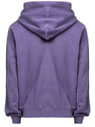 Shop Carhartt Purple Cotton Hoodie In Viola