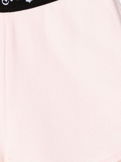 Shop Palm Angels Pink Cotton Shorts In Rosa