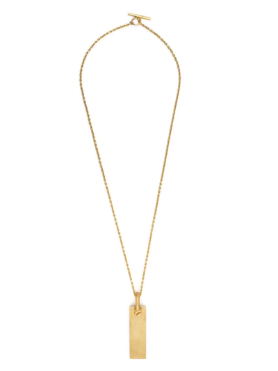 Shop Parts Of Four Plate-pendant Necklace In Gold