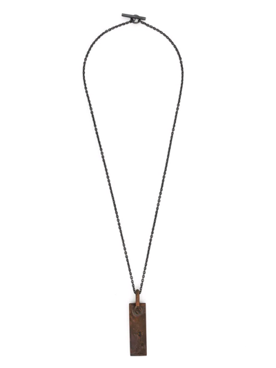 Shop Parts Of Four Plate-pendant Necklace In Braun
