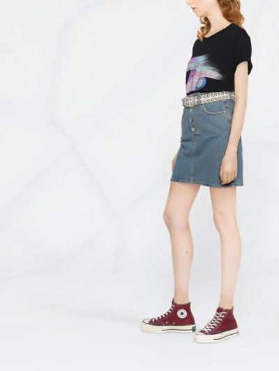 Iro Graphic Logo-print T-shirt In Schwarz