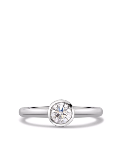 Shop Pragnell 18kt White Gold Sundance Diamond Ring In Silver