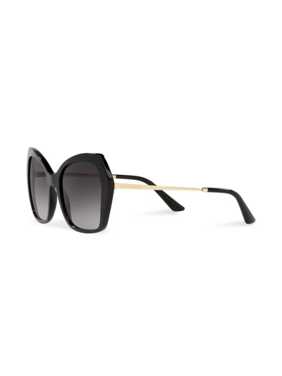 Dolce & Gabbana Sicilian Taste Sunglasses In Black