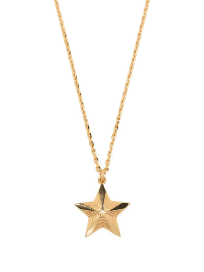 Shop Emanuele Bicocchi Gold Plated Star Pendant Necklace