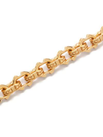 Emanuele Bicocchi Spiked-chain Braceket In Gold