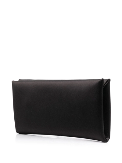 Shop Tom Ford Front-strap Clutch Bag In Schwarz