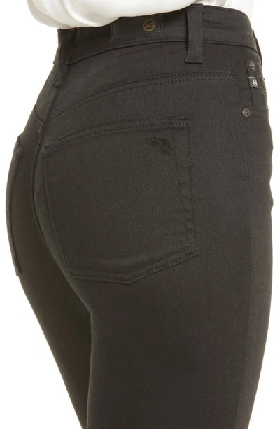 Ag Alexxis High Waist Straight Leg Jeans In Blackboard