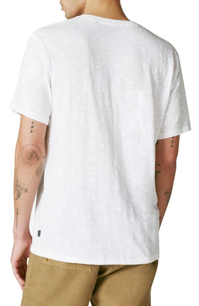 Shop Lucky Brand Short Sleeve Henley T-shirt In Bright White