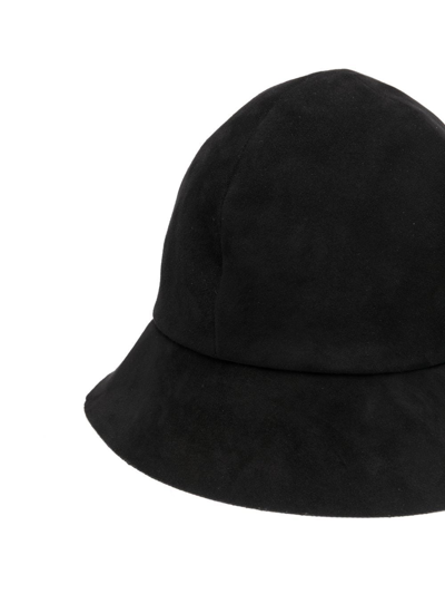 Shop Philosophy Di Lorenzo Serafini Narrow-brim Bucket Hat In Schwarz