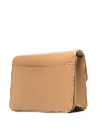Chloé Kattie Leather Crossbody Bag In Nude