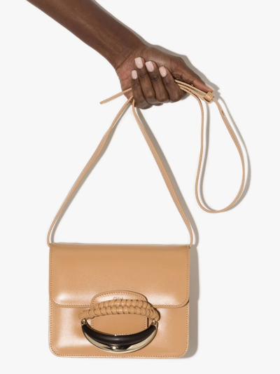 Chloé Kattie Leather Crossbody Bag In Nude