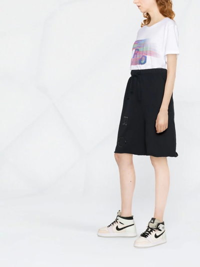 Iro Blurred Logo-print T-shirt In Weiss