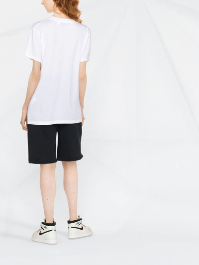 Iro Blurred Logo-print T-shirt In Weiss