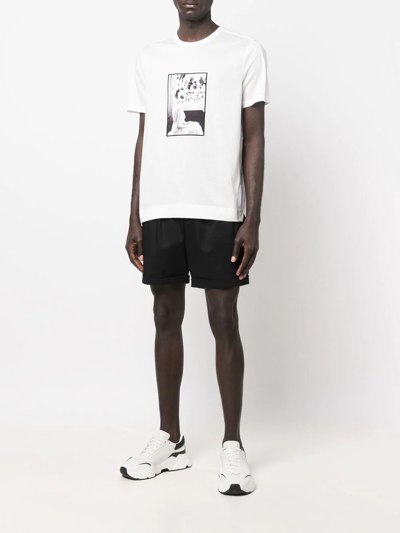 Shop Limitato Photograph-print Short-sleeve T-shirt In Weiss
