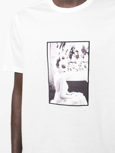 Shop Limitato Photograph-print Short-sleeve T-shirt In Weiss