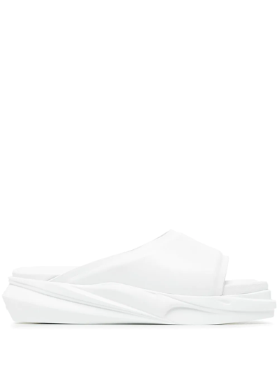 Shop Alyx Slip On Sandals In White