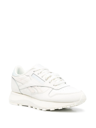 Reebok Classic Leather Sp Sneakers In Chalk And Baby Blue-white In Weiss