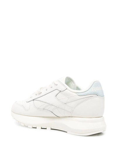 Reebok Classic Leather Sp Sneakers In Chalk And Baby Blue-white In Weiss