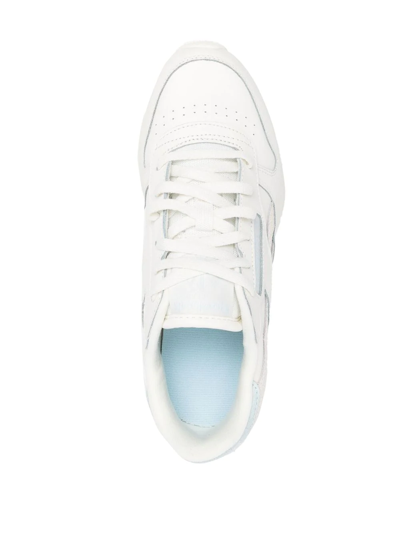 Reebok Classic Leather Sp Sneakers In Chalk And Baby Blue-white In Weiss