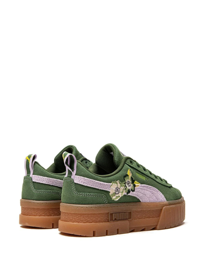 Puma X Liberty Mayze Platform Sneaker In Grün