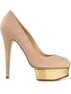 CHARLOTTE OLYMPIA 'Dolly' Platform Stiletto Pumps,DOLLYE15