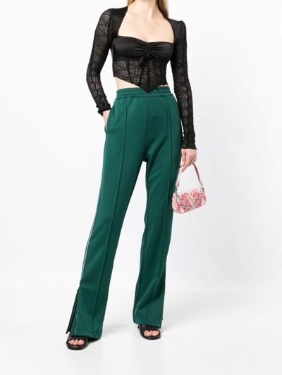 Shop Philosophy Di Lorenzo Serafini Piped-trim Track Pants In Green