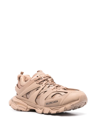 Shop Balenciaga Track Lace-up Sneakers In Neutrals