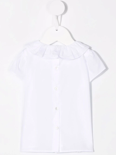 Shop Knot Virginia Cotton Blouse In White