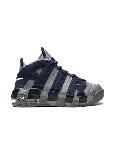 Shop Nike Air More Uptempo "georgetown" Sneakers In Grey