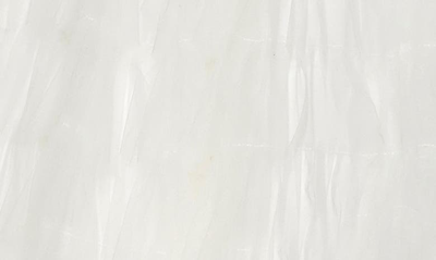 Shop Mac Duggal Ruffle Strapless Tulle Ballgown In White